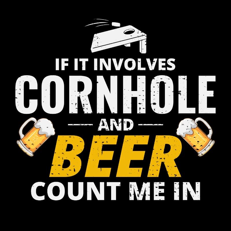 Cornhole Drinking Bean Bag Toss Jeu de pelouse en plein air