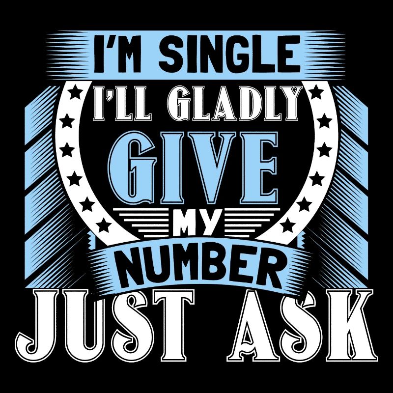 Single Unabhängig Spruch Geschenk