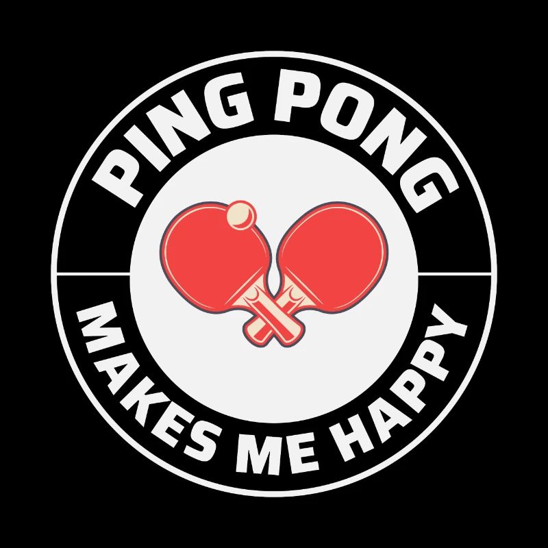 Ping Pong Master Entraîneur de Tennis de Table Paddle Player