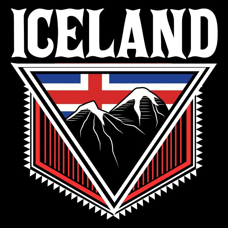 Iceland North Flag