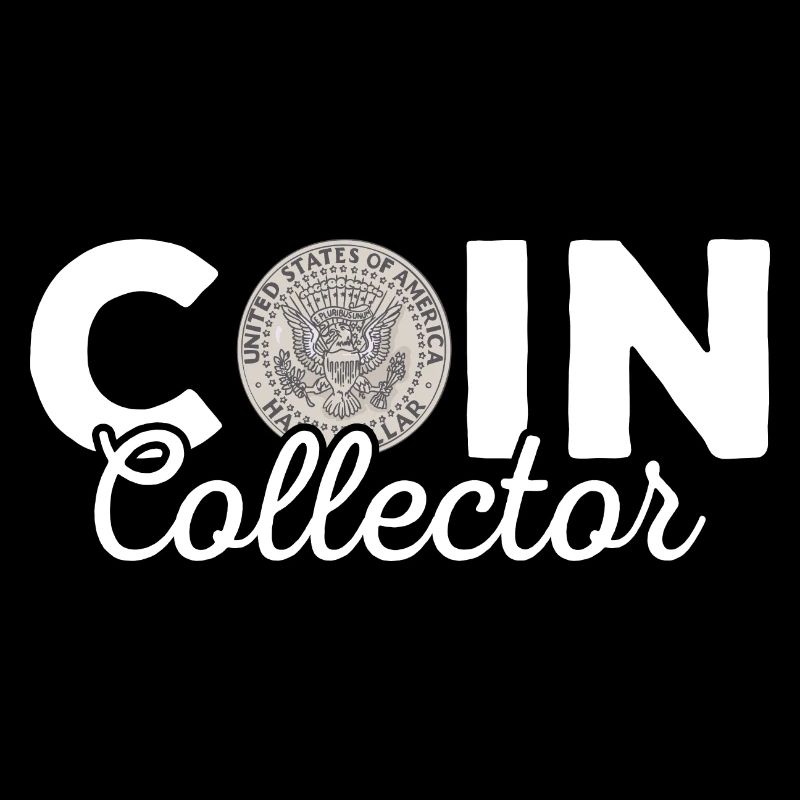 Numismate de collection de pièces de monnaie