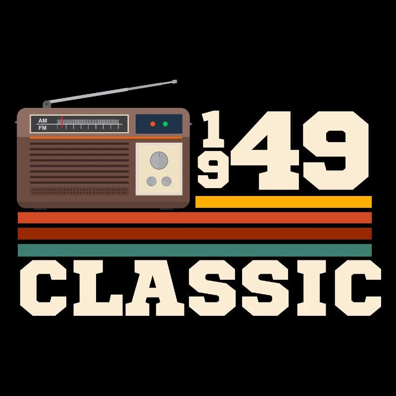 Anniversaire 1949 retro classic