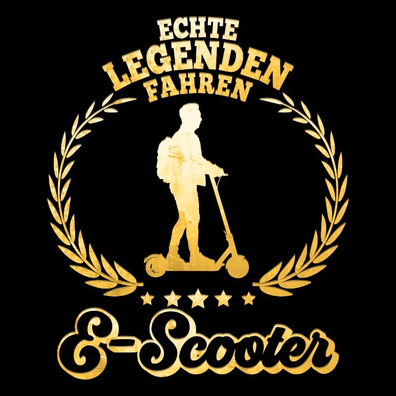 Echte Legenden fahren E-Scooter Eroller EScooter