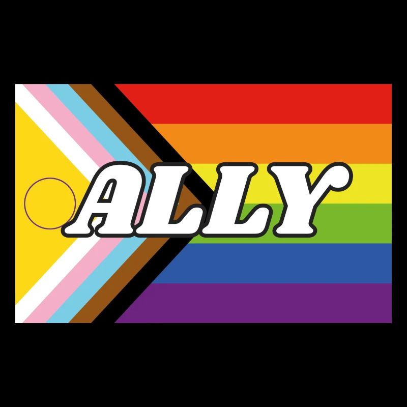 Ally Inclusive Pride Progress Flag
