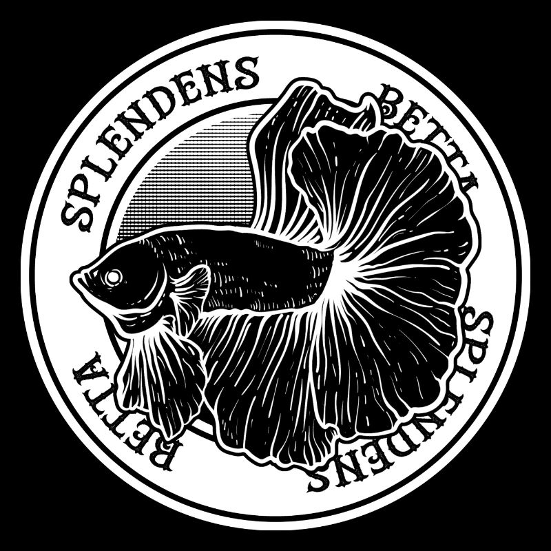 Betta Splendens Tattoo Siamesischer Kampffisch