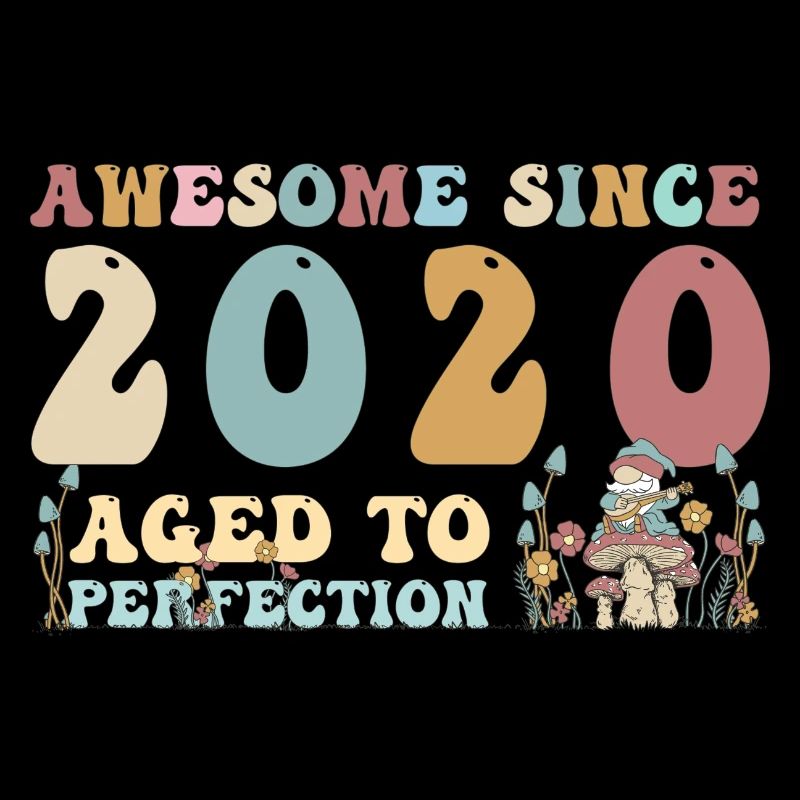 Super seit 2020 - 3. Geburtstag - 2023 Groovy