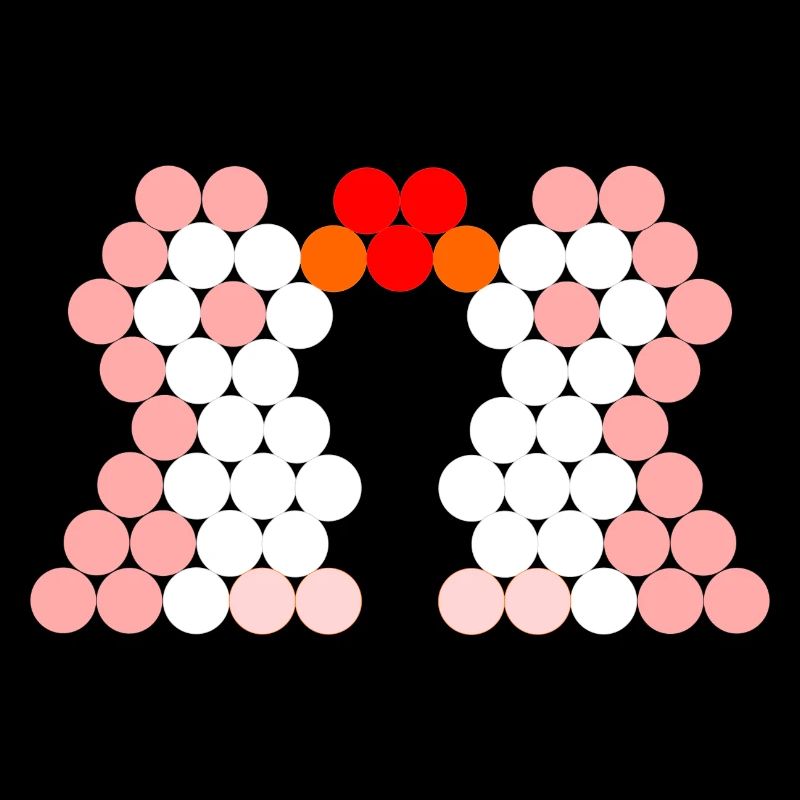 Pinguinpaar rosa