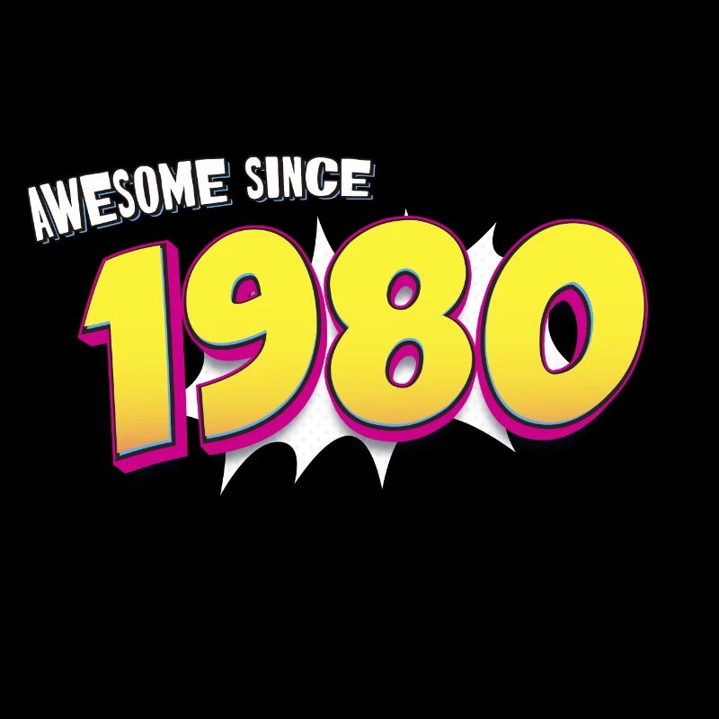 Retro 43rd birthday in Pop Art Comic Book Style