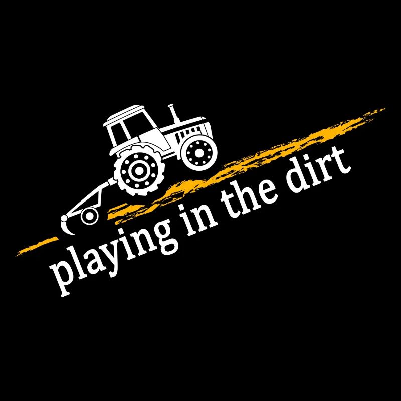 Traktor "dirty Traktorfahrer" Landwirt Acker Feld