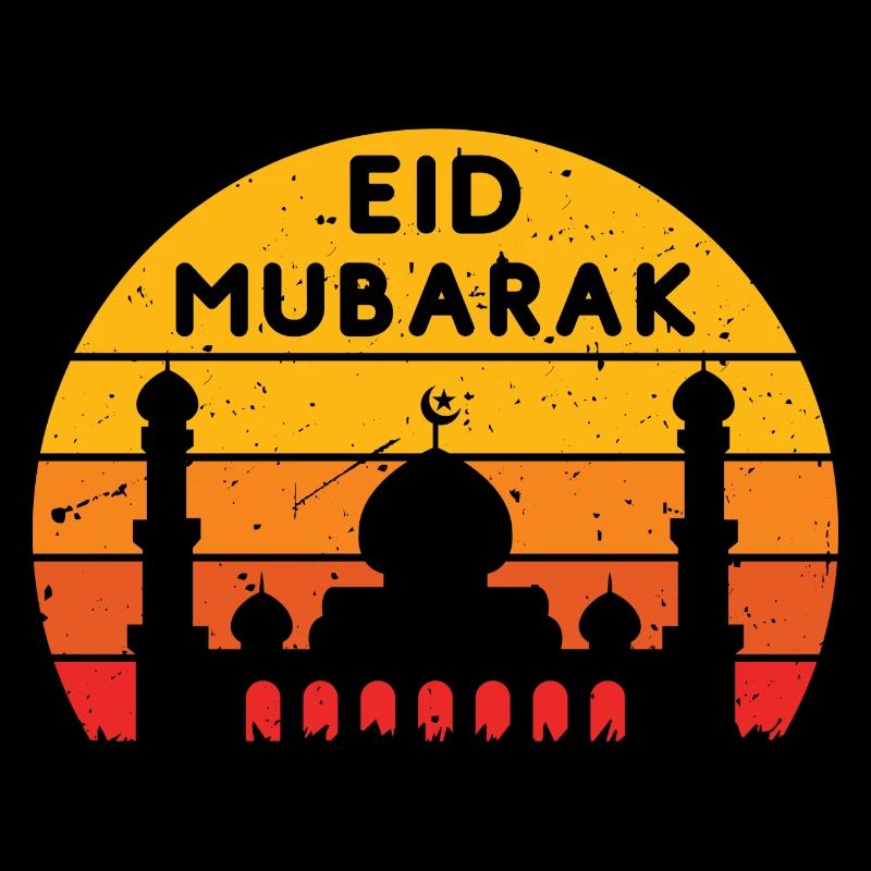 Ramadan Aïd Moubarak Coucher de soleil