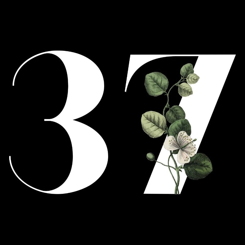 Nummer 37 Blumengrün - 37. Blumengeburtstag