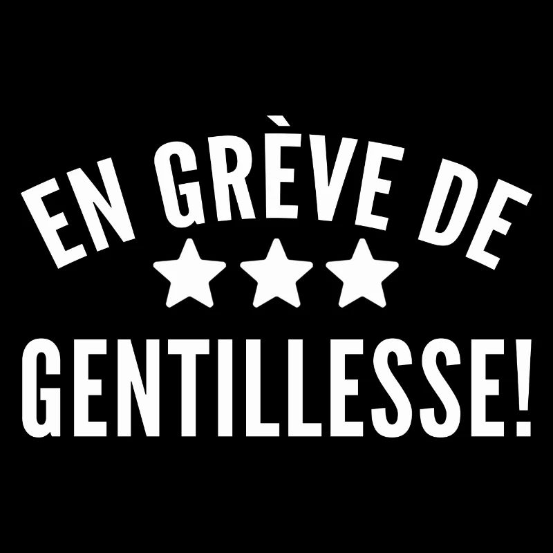 humour en grève de gentillesse