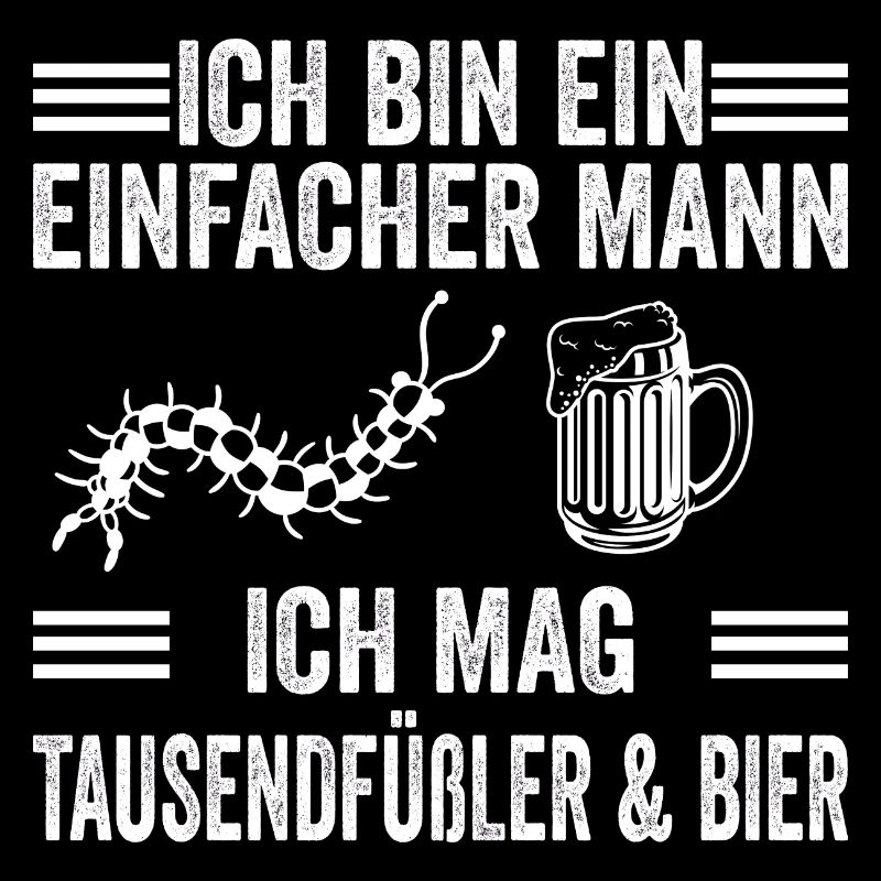 Bier Tausendfüßler