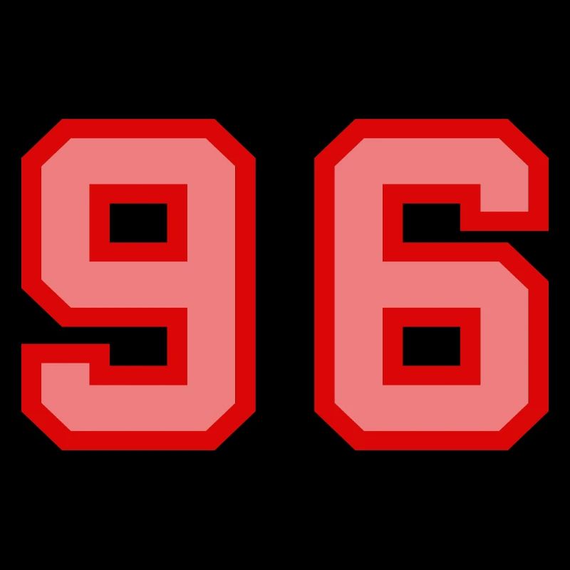Cool Retro Retrostyle Numéro de maillot numéro de dos