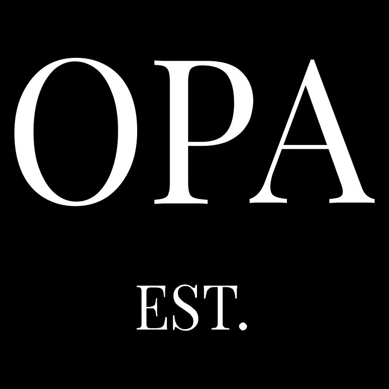 OPA EST. | Personalisierbar | Kindername