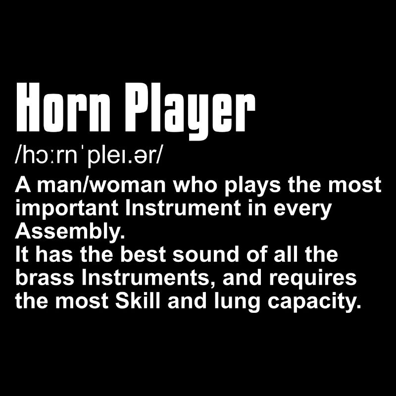 Horn Instrument Player Definition