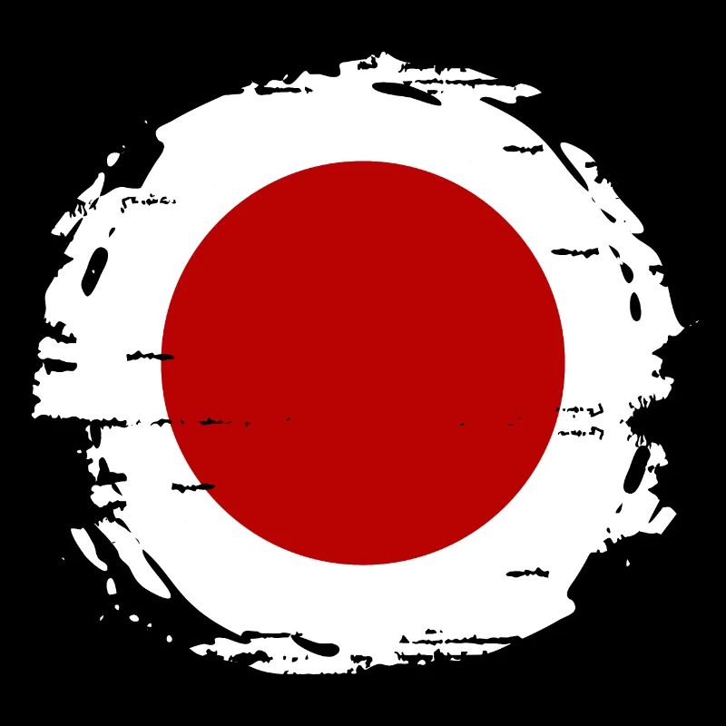 Drapeau du Japon utilisé Look Nihon drapeau japonais