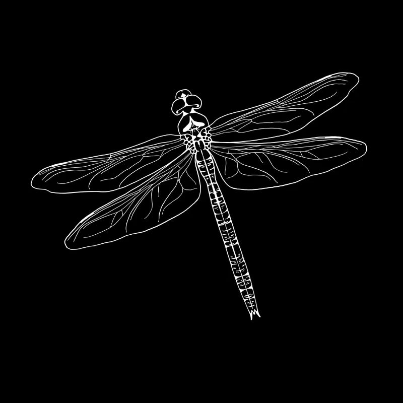 Dragonfly (White)