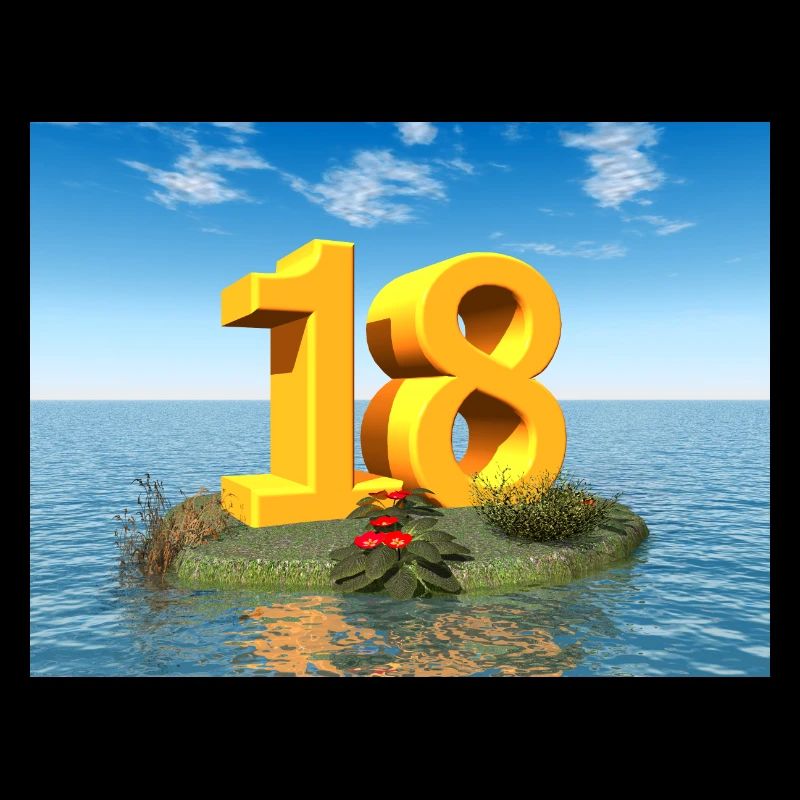 Jahreszahl 18