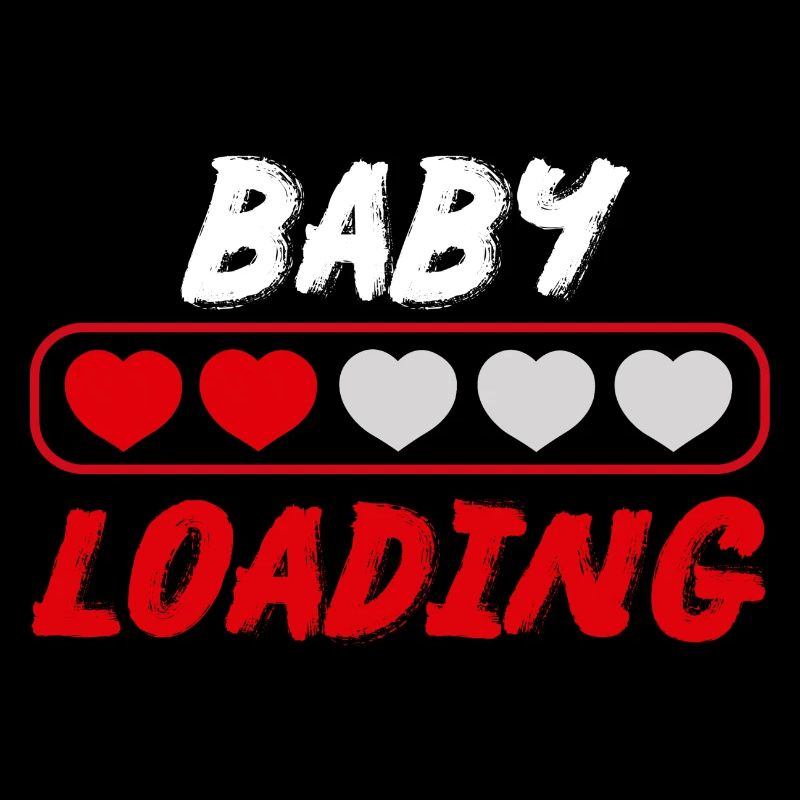 baby loading Schwangerschaft lustiges Geschenk