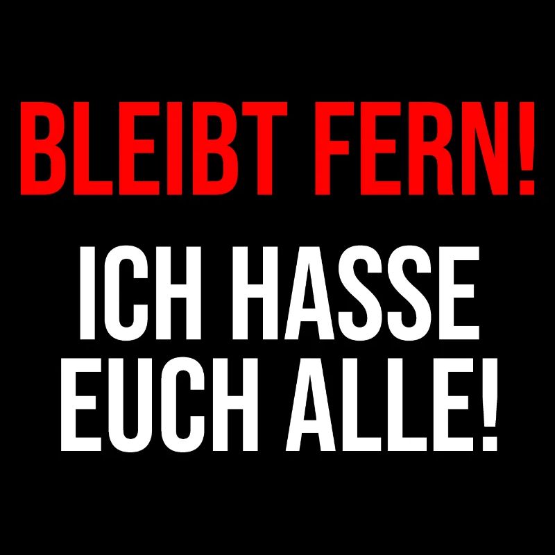 ich hasse Menschen