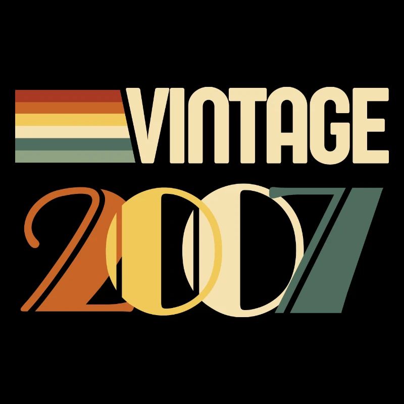 Vintage 2007 - 2007 Anniversary Gift