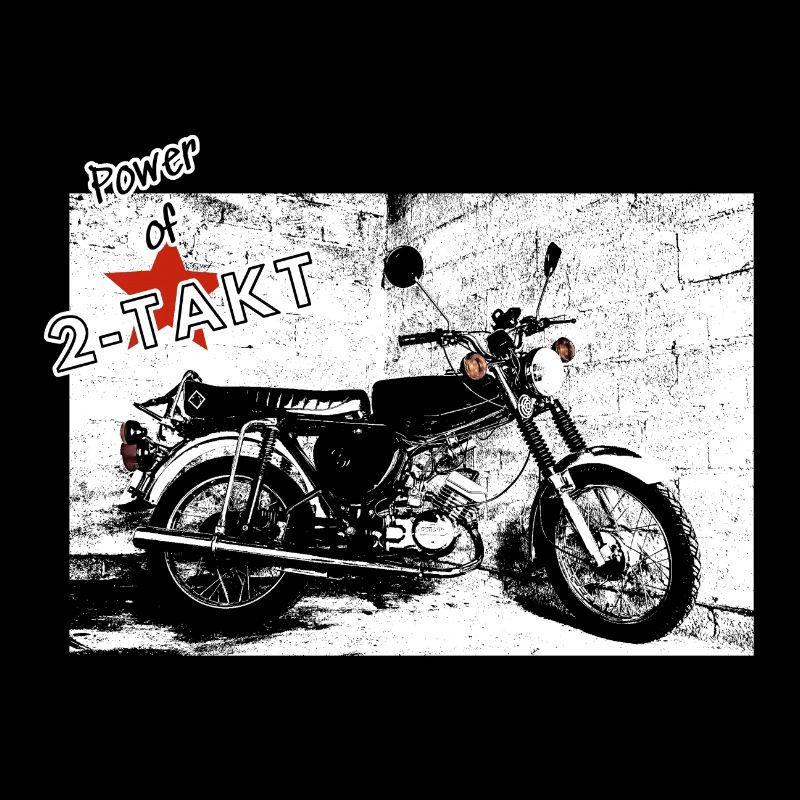 Cyclomoteur GDR | Puissance du 2 temps