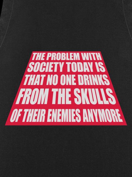 drinks from enemies skulls