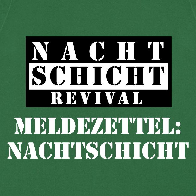 Meldezettel Nachtschicht
