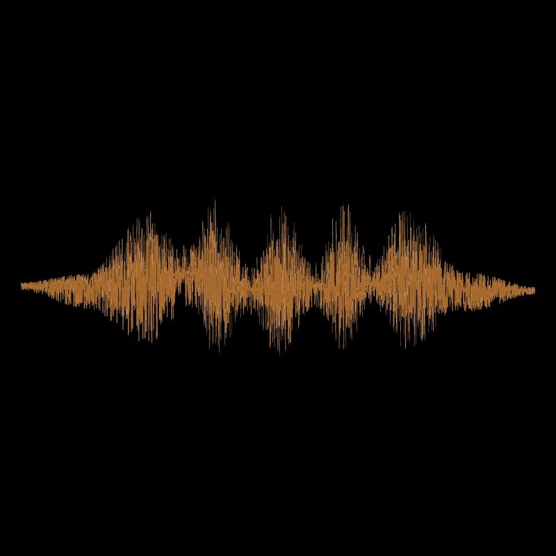 Music audio wave / sound wave / audio frequency