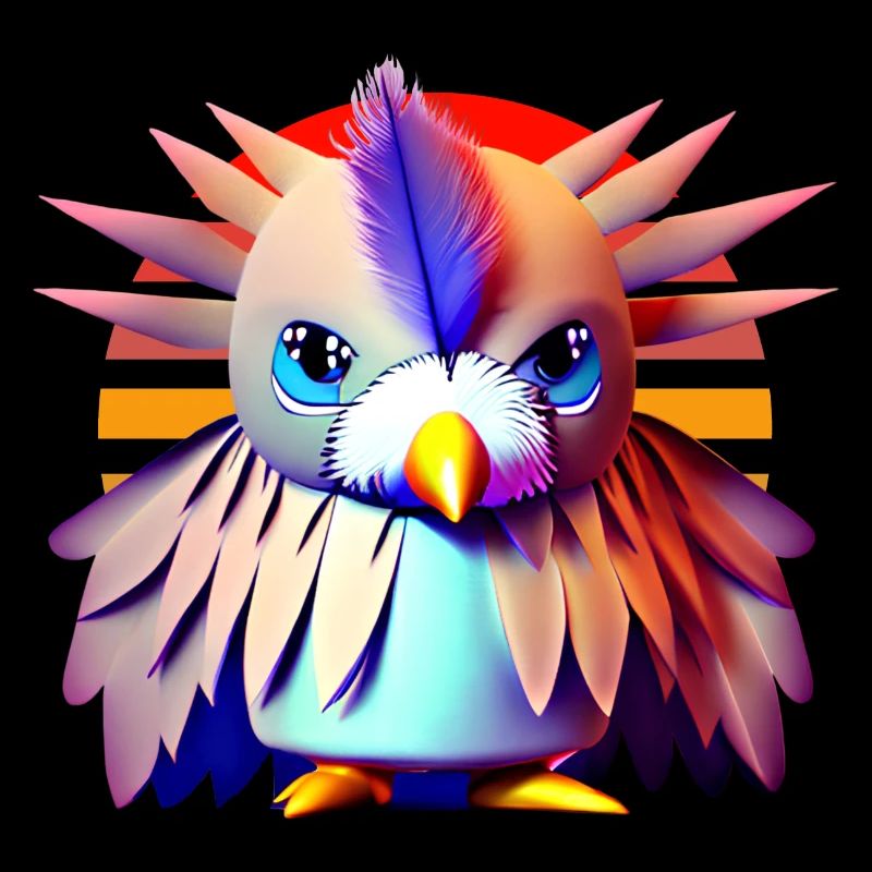 Oiseau polygonal