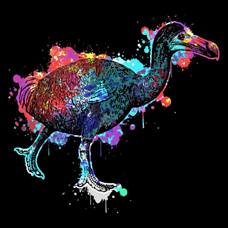 Dodo - oiseau disparu incapable de voler