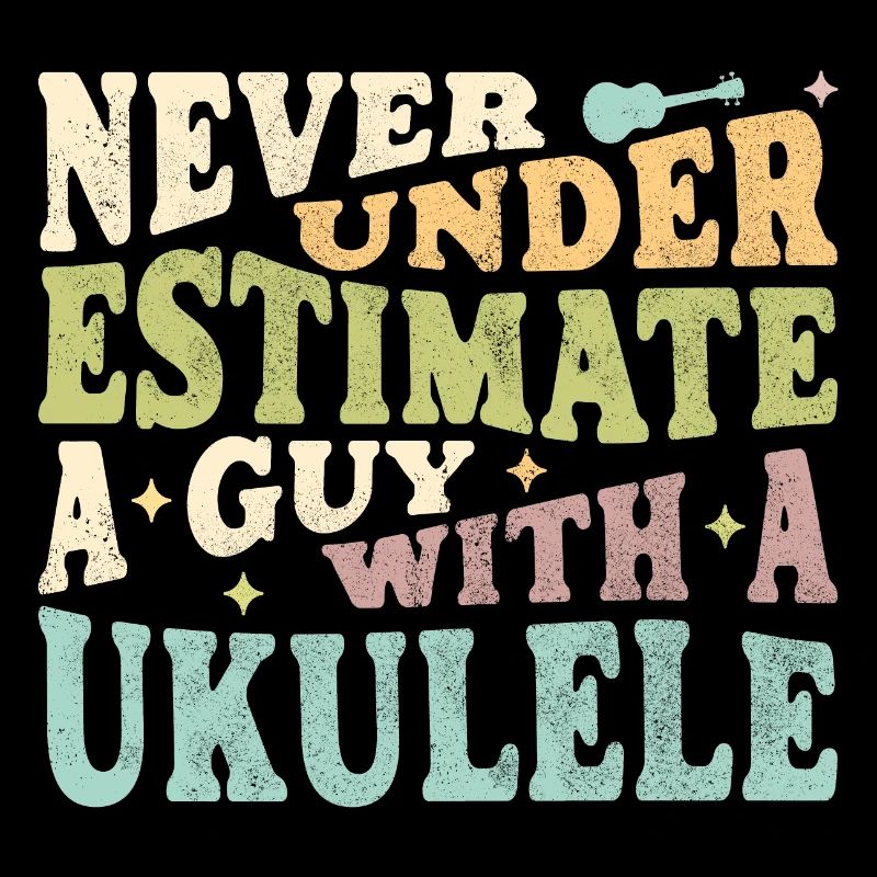 Never underestimate a Guy with a Ukulele