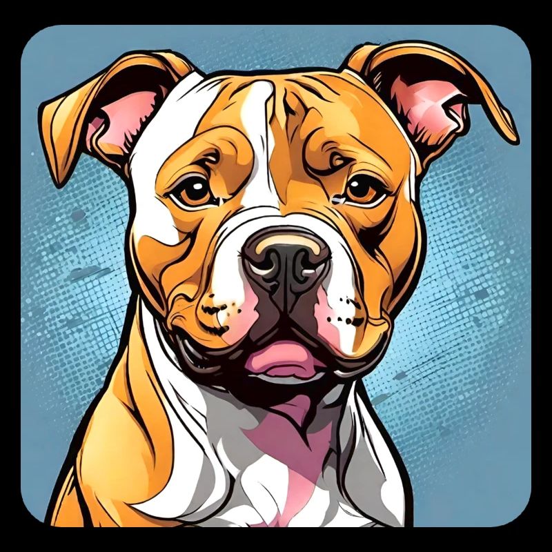 Cute Cute Pitbull Dog