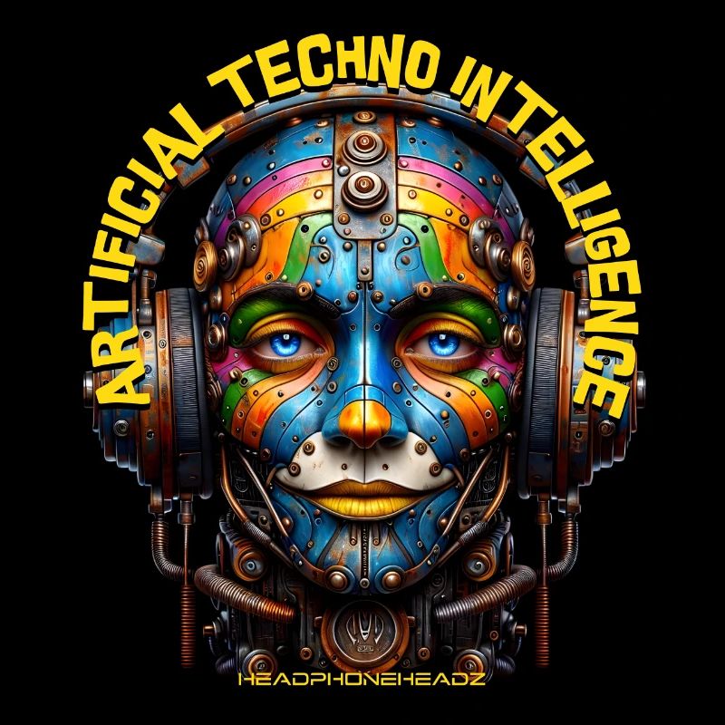 AI TECHNO INTELLIGENCE - Cool AI with Headphones!
