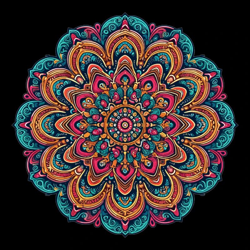 Psychedelic Mandala Trippy