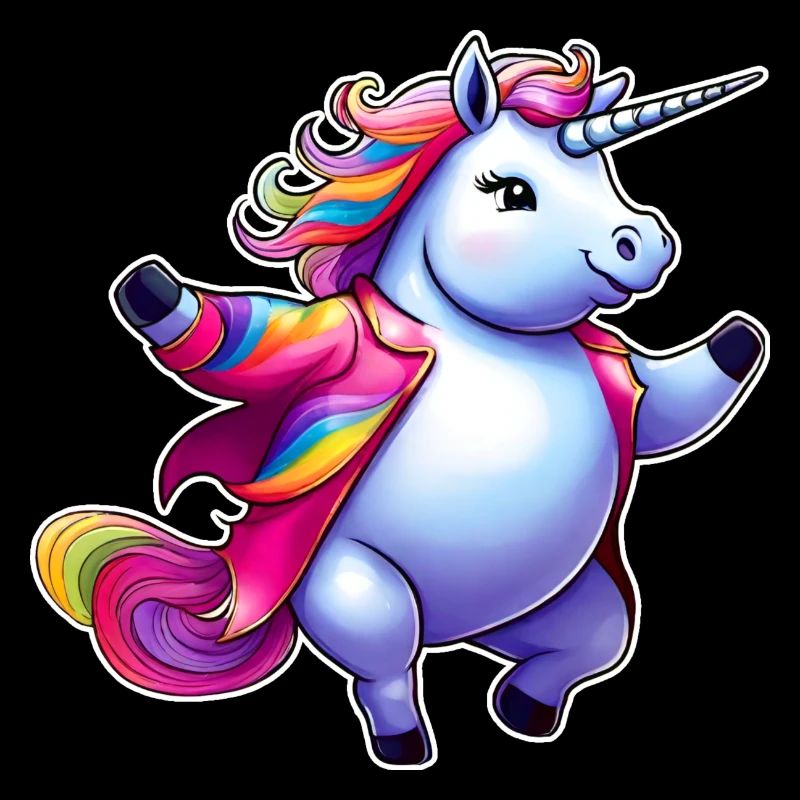 Mignon Dansant Grosse Licorne