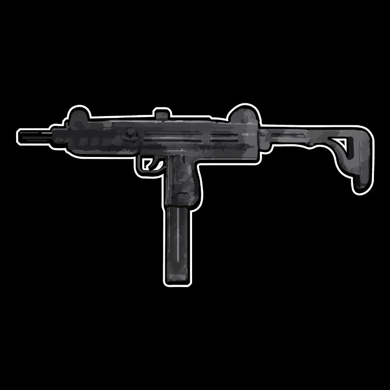 Uzi submachine gun