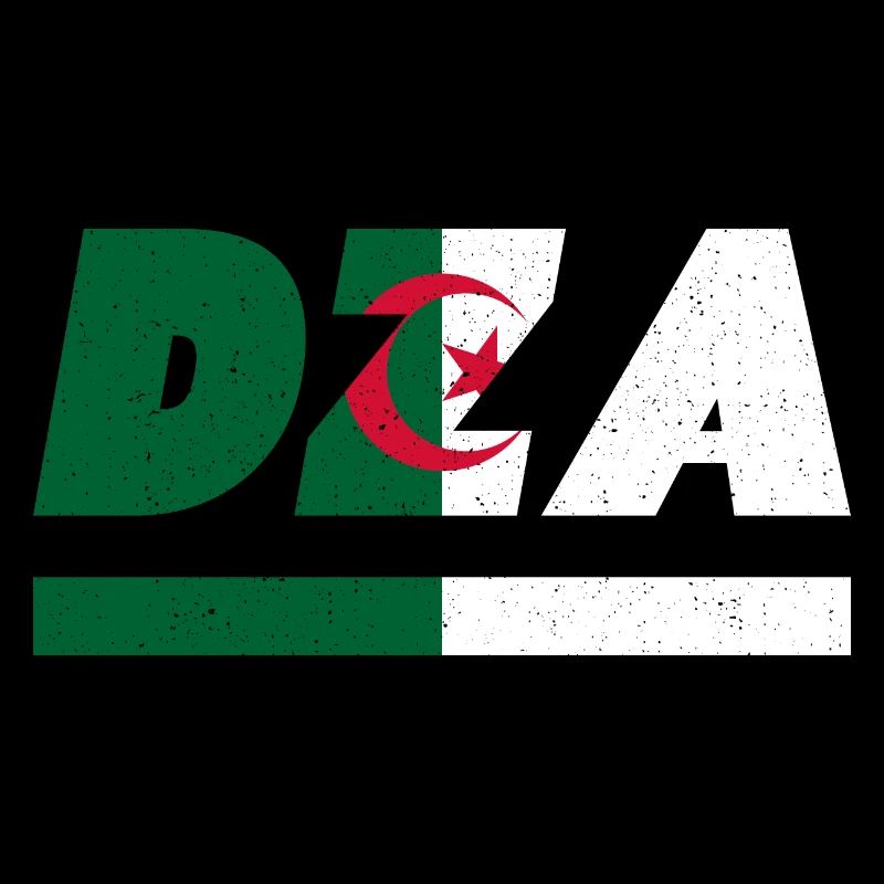 Drapeau de l’Algérie Drapeau DZA