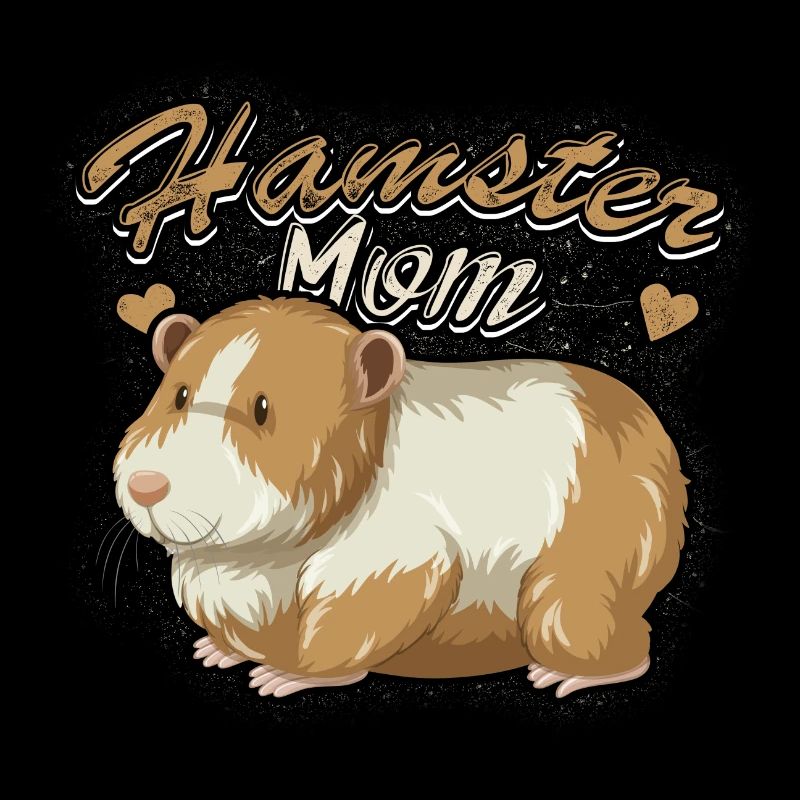 Hamster Mutter Haustier Geschenk Tierliebe Süß