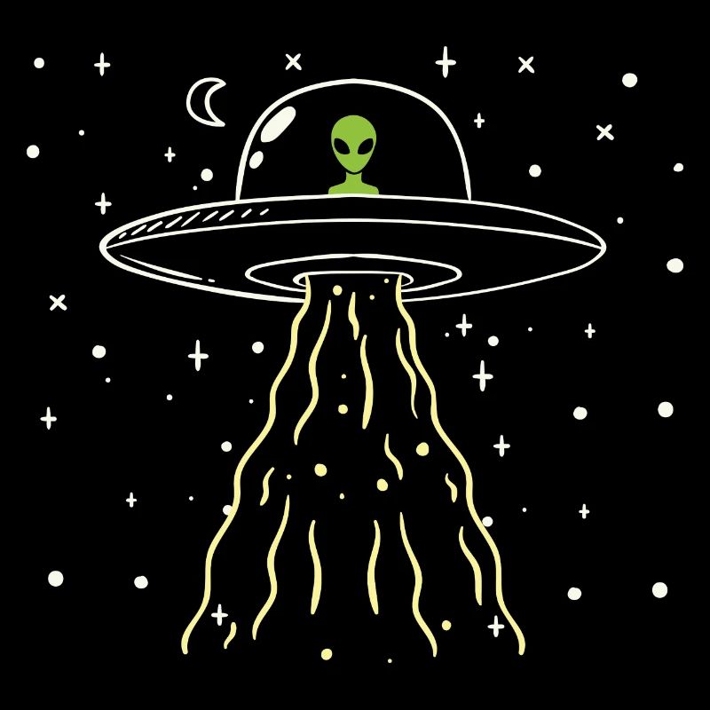 Alien space spaceship