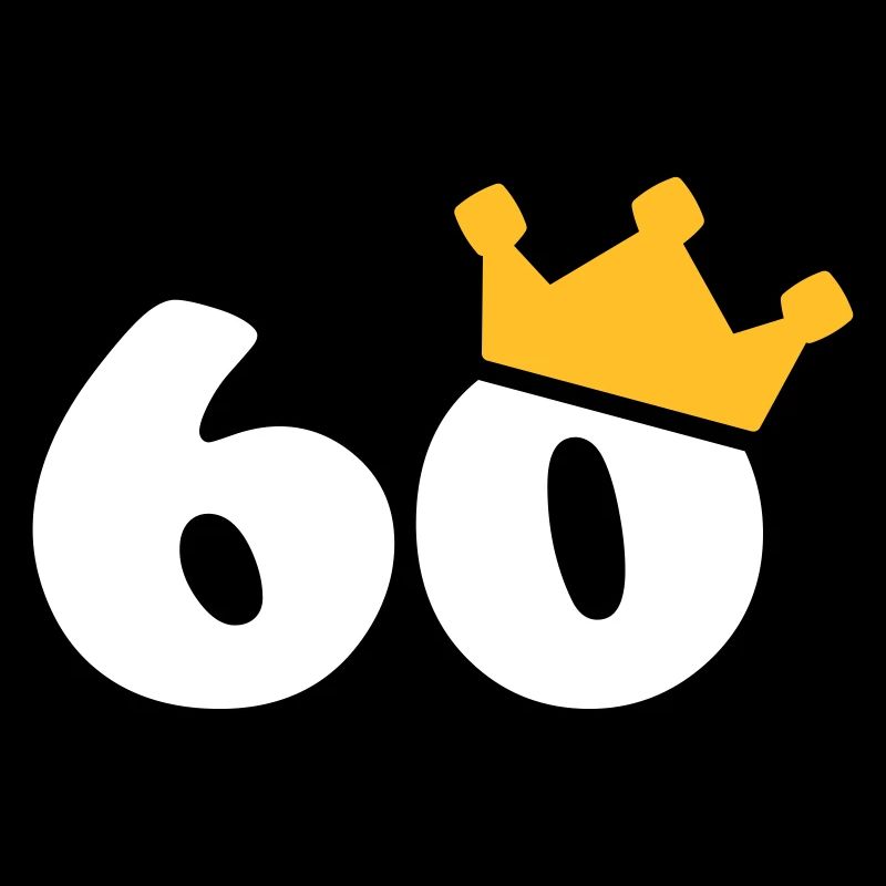 60 crown 60 birthday 60 years