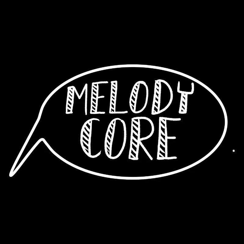Melodycore Logo Speech Bubble