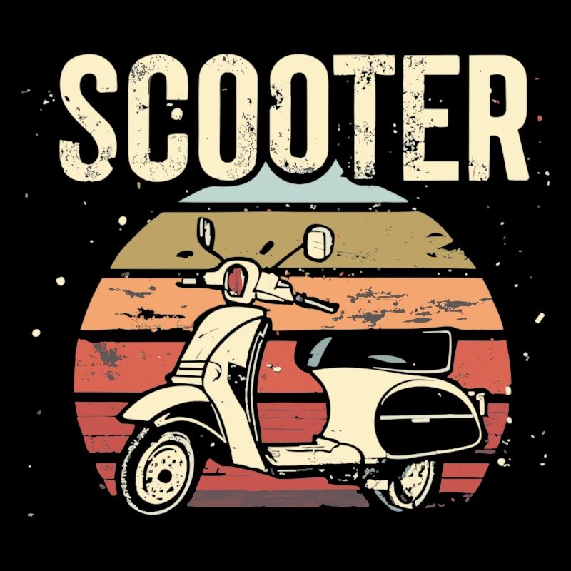 Scooter Motorroller Mofa Moped Roller