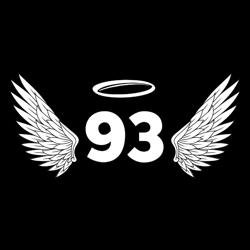 Numéro 93 ange - 93e anniversaire ailes