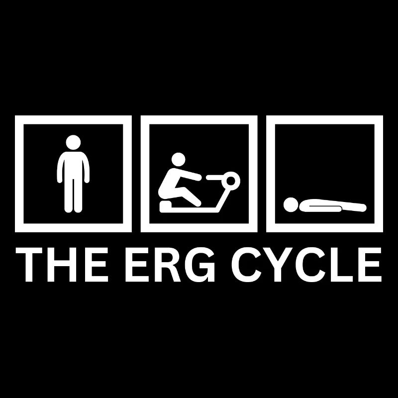 Drôle d’aviron d’intérieur la conception du cycle erg