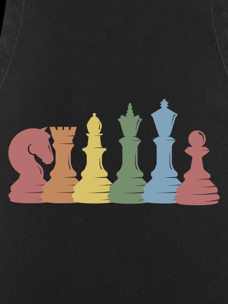 Retro Chess Pieces