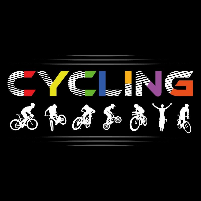 Cyclisme, vélo de route, cyclisme, coloré