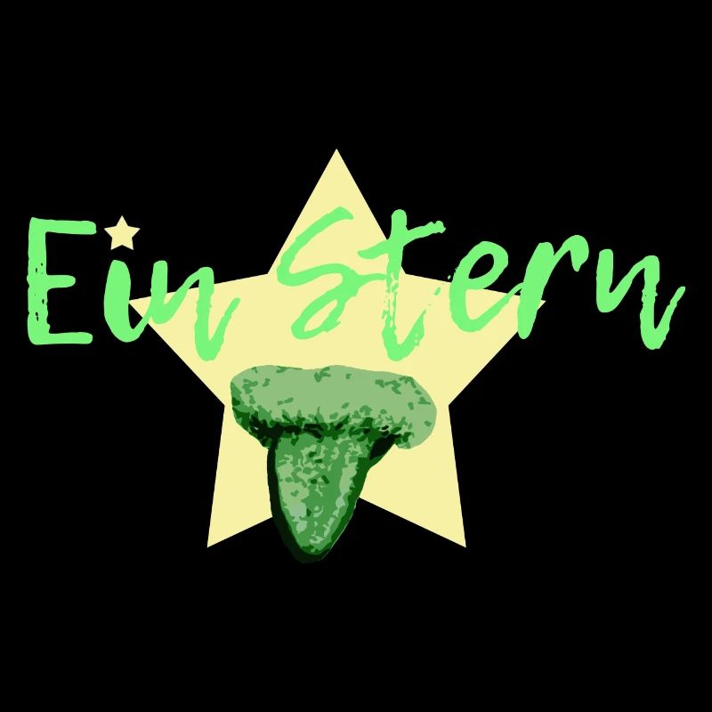 Une étoile en vert