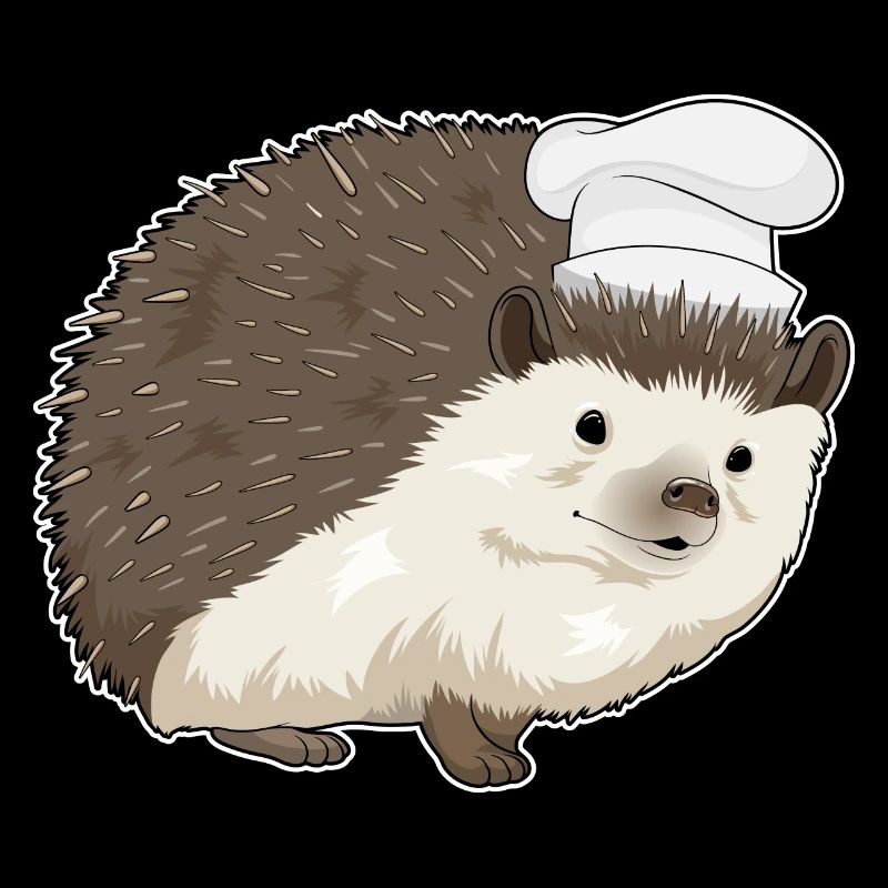 Hedgehog Chef's Hat